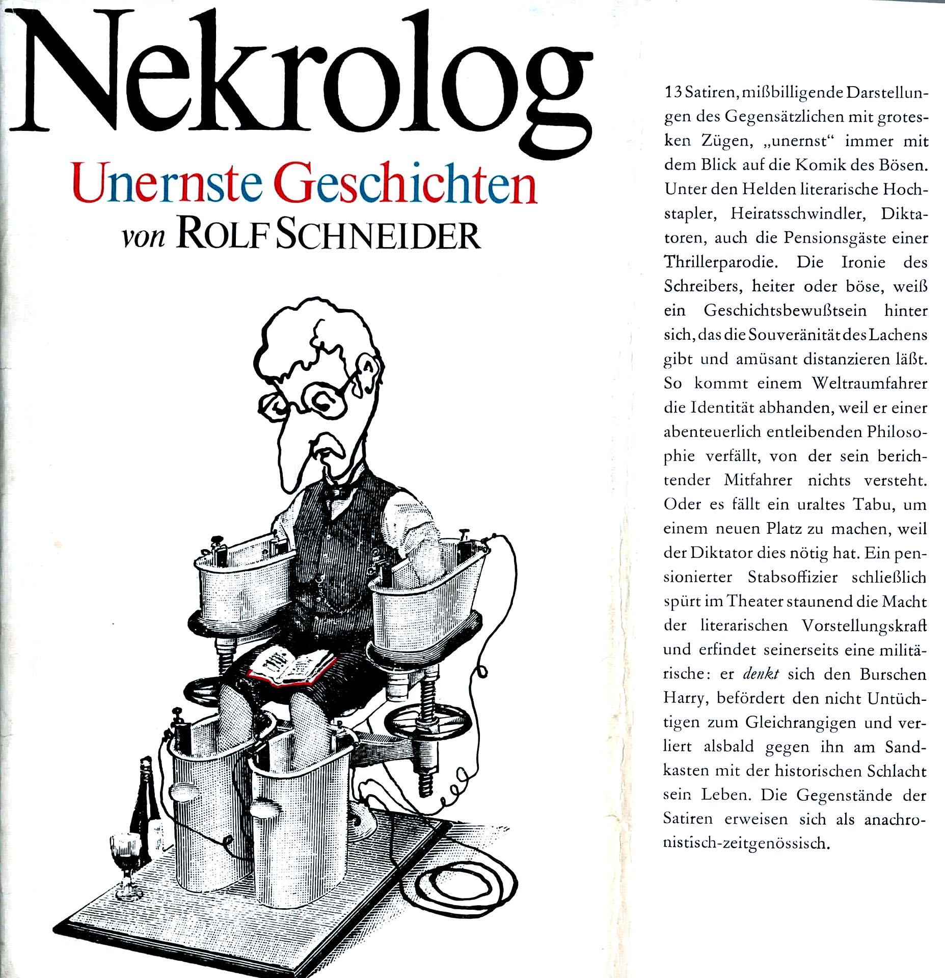 Nekrolog - Schneider, Rolf
